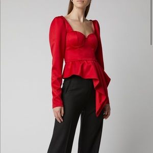 BNWT Self Portrait Asymmetric Top